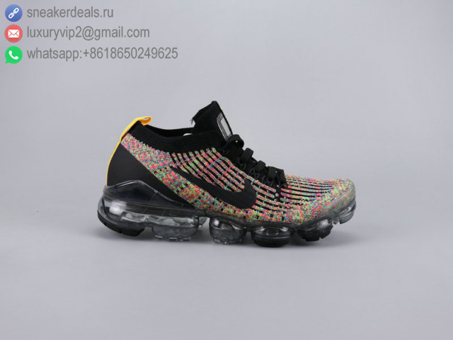 NIKE AIR VAPORMAX FLYKNIT 2 2019 MULTICOLOR BLACK UNISEX RUNNING SHOES